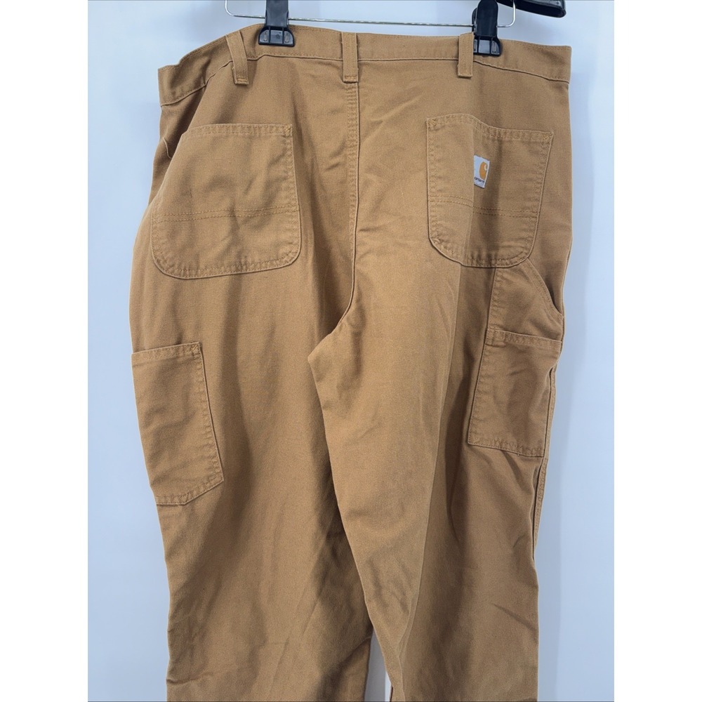 Carhartt Pants Men's 38x32 Brown Dungaree Fit Workwear Carpenter 383-51